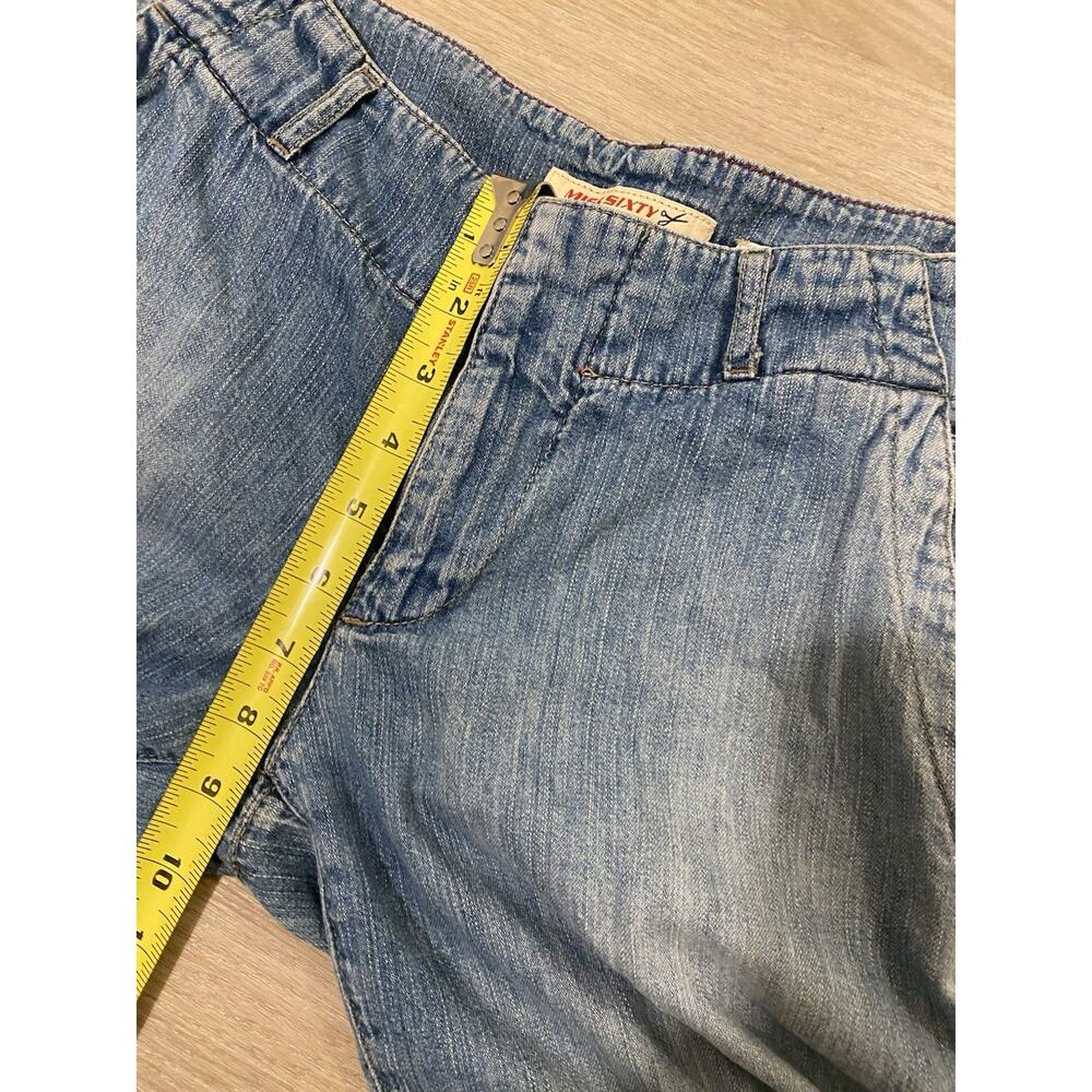 Vintage Miss Sixty Slimhinda Low Rise Bootcut Flare Jeans 26 Italy Y2K Festival - Picture 12 of 13